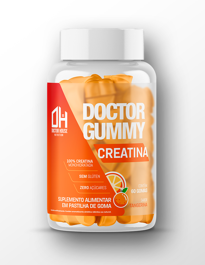 Pré Venda - Doctor Gummy 60 gomas Tangerina